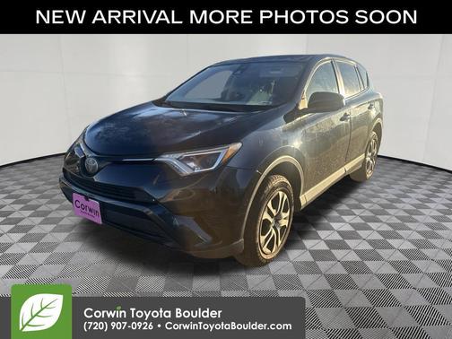 Galactic Aqua Mica 2018 Toyota RAV4 LE