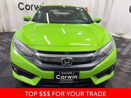 Energy Green Pearl 2018 Honda Civic Touring