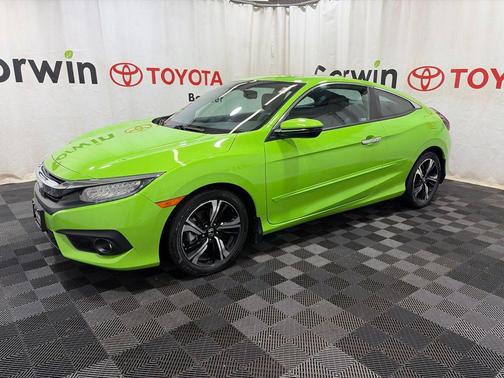 Energy Green Pearl 2018 Honda Civic Touring