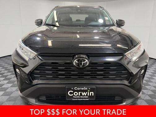 Midnight Black Metallic 2021 Toyota RAV4 XLE