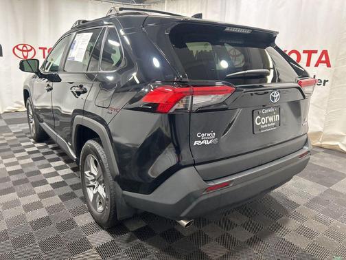 Midnight Black Metallic 2024 Toyota RAV4 Hybrid LE