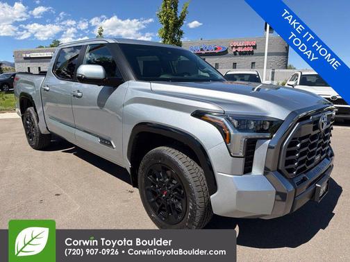 Celestial Silver Metallic 2026 Toyota Tundra Platinum