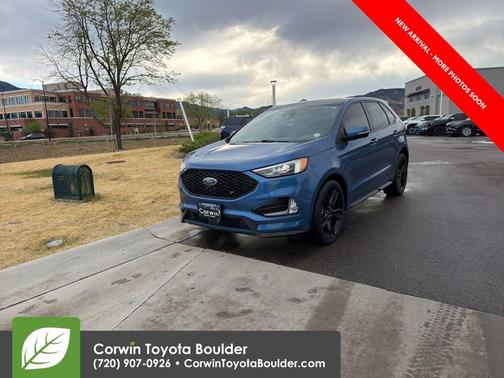 Ford Performance Blue Metallic 2021 Ford Edge ST