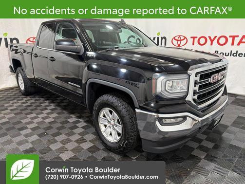 Onyx Black 2018 GMC Sierra 1500 SLE