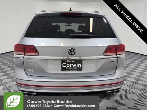Pyrite Silver Metallic 2021 Volkswagen Atlas 3.6L SE w/Technology