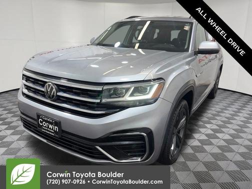 Pyrite Silver Metallic 2021 Volkswagen Atlas 3.6L SE w/Technology