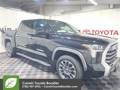 Midnight Black Metallic 2024 Toyota Tundra Hybrid Limited