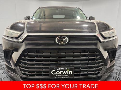 Midnight Black Metallic 2025 Toyota Grand Highlander XLE