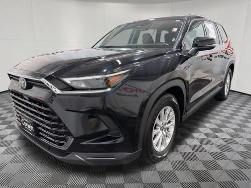 Midnight Black Metallic 2025 Toyota Grand Highlander XLE