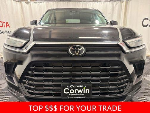 Midnight Black Metallic 2025 Toyota Grand Highlander XLE