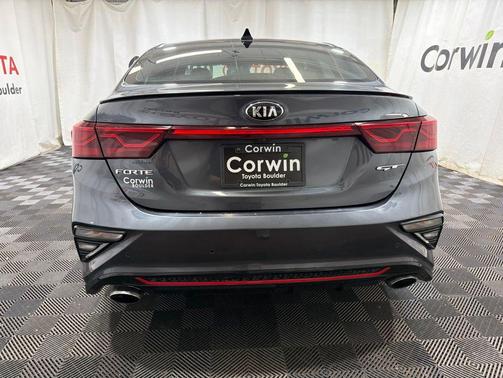 Gravity Grey 2020 Kia Forte GT
