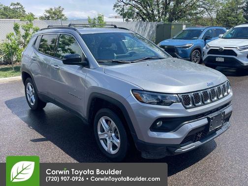 Billet Silver Metallic Clearcoat 2023 Jeep Compass Latitude