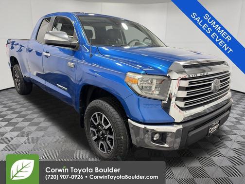 Blazing Blue Pearl 2018 Toyota Tundra Limited