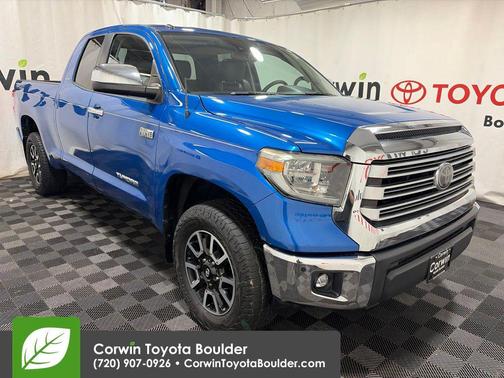 Blazing Blue Pearl 2018 Toyota Tundra Limited