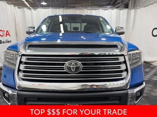 Blazing Blue Pearl 2018 Toyota Tundra Limited