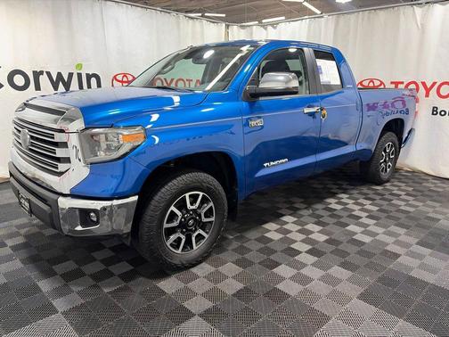 Blazing Blue Pearl 2018 Toyota Tundra Limited