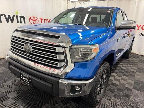 Blazing Blue Pearl 2018 Toyota Tundra Limited