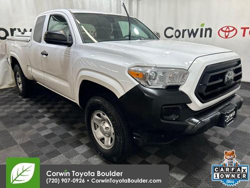 White 2022 Toyota Tacoma SR