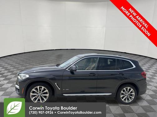 Dark Graphite Metallic 2018 BMW X3 xDrive30i