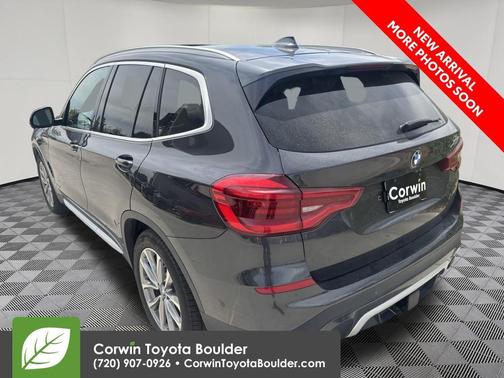 Dark Graphite Metallic 2018 BMW X3 xDrive30i