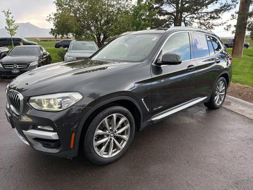 Dark Graphite Metallic 2018 BMW X3 xDrive30i