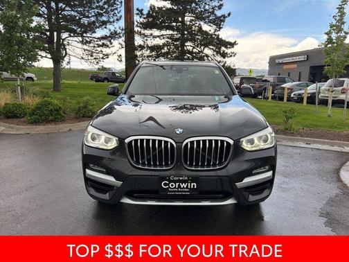 Dark Graphite Metallic 2018 BMW X3 xDrive30i