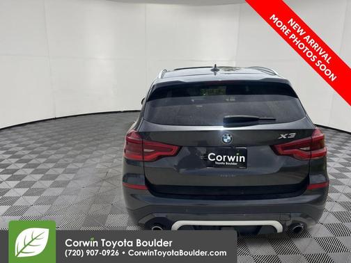 Dark Graphite Metallic 2018 BMW X3 xDrive30i