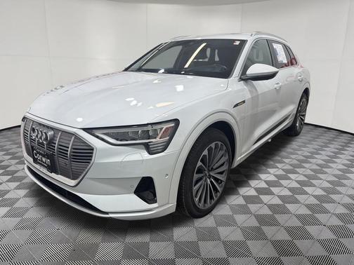 Glacier White Metallic 2019 Audi e-tron Premium Plus