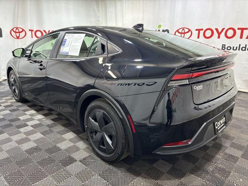 Midnight Black Metallic 2025 Toyota Prius LE