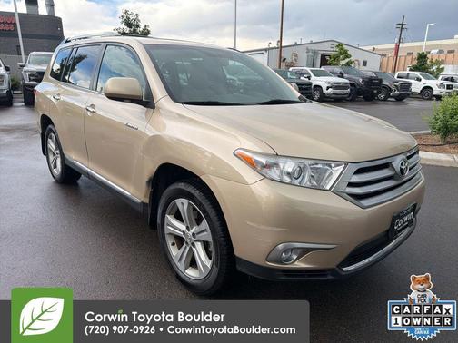 Sandy Beach Metallic 2012 Toyota Highlander Limited