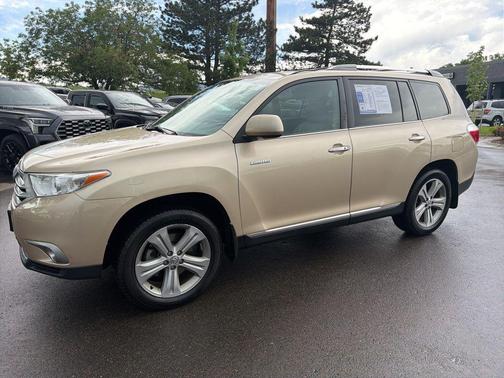 Sandy Beach Metallic 2012 Toyota Highlander Limited