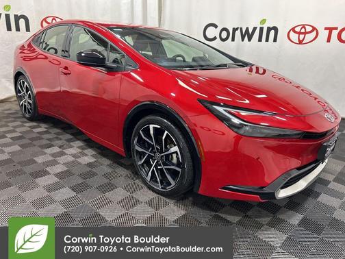 Supersonic Red 2025 Toyota Prius Plug-In Hybrid XSE
