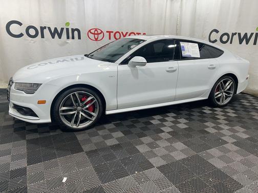 Glacier White 2018 Audi S7 4.0T Premium Plus