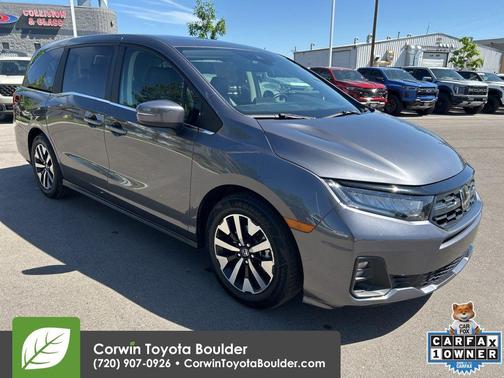 Modern Steel Metallic 2025 Honda Odyssey EX-L