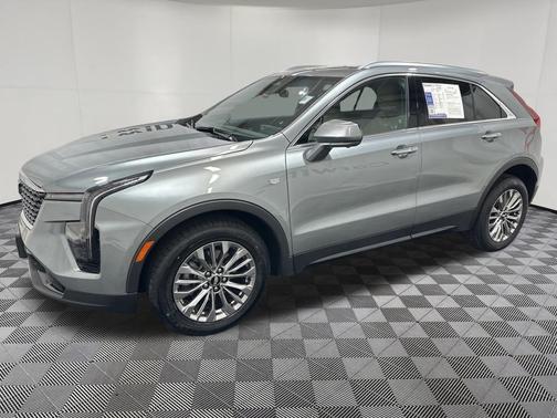 Argent Silver Metallic 2025 Cadillac XT4 Premium Luxury