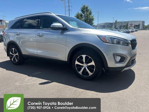 Sparkling Silver 2017 Kia Sorento EX