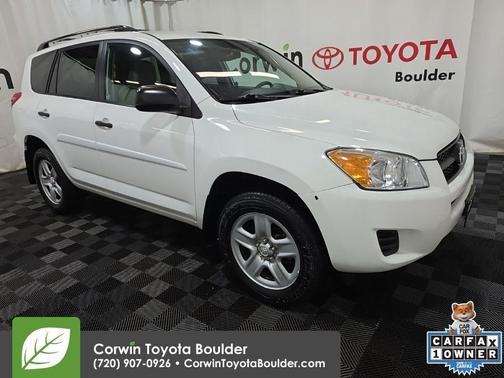 Super White 2010 Toyota RAV4 Base