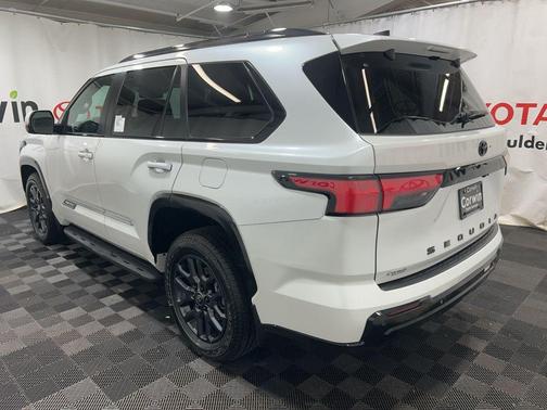 White 2026 Toyota Sequoia Platinum