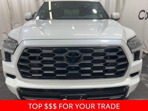 White 2026 Toyota Sequoia Platinum