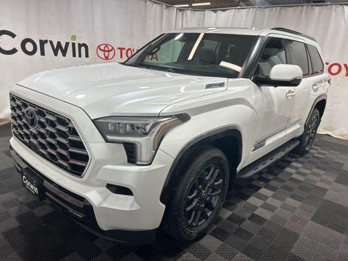 White 2026 Toyota Sequoia Platinum