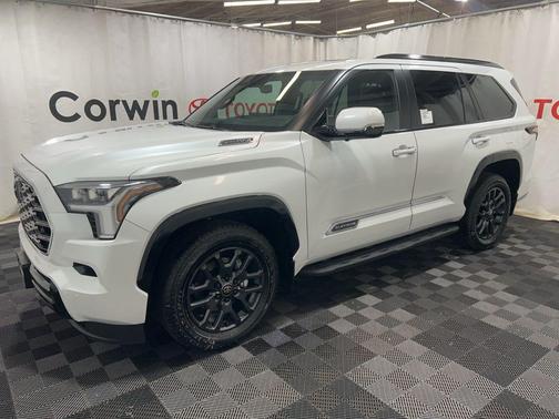 White 2026 Toyota Sequoia Platinum