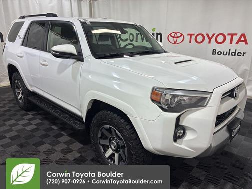 Super White 2021 Toyota 4Runner TRD Off Road Premium