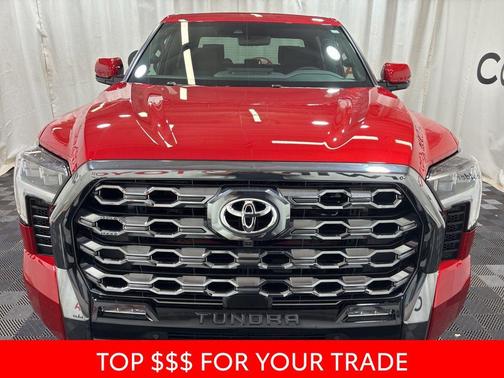 Supersonic Red 2026 Toyota Tundra Hybrid Platinum