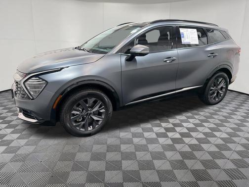 Shadow Matte Gray 2023 Kia Sportage Hybrid SX-Prestige