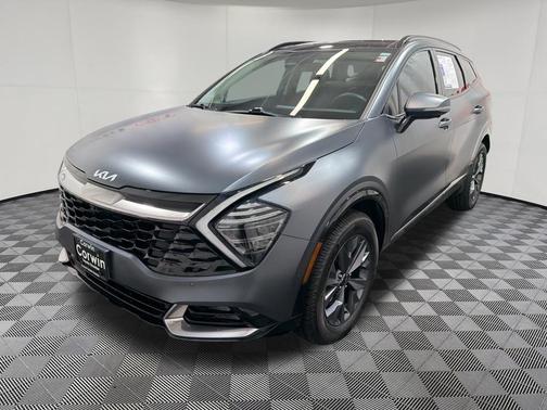 Shadow Matte Gray 2023 Kia Sportage Hybrid SX-Prestige