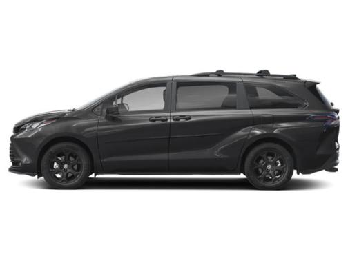 Midnight Black Metallic 2025 Toyota Sienna Woodland Edition