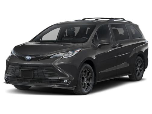 Midnight Black Metallic 2025 Toyota Sienna Woodland Edition