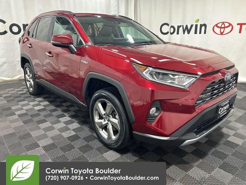 Ruby Flare Pearl 2020 Toyota RAV4 Hybrid Limited