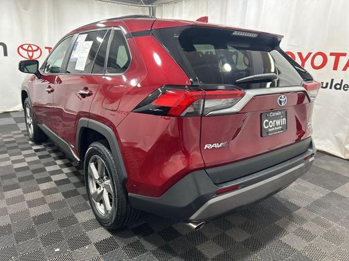 Ruby Flare Pearl 2020 Toyota RAV4 Hybrid Limited