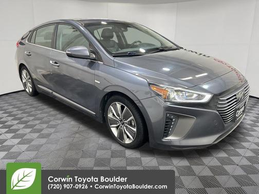 Summit Gray 2017 Hyundai IONIQ Hybrid Limited